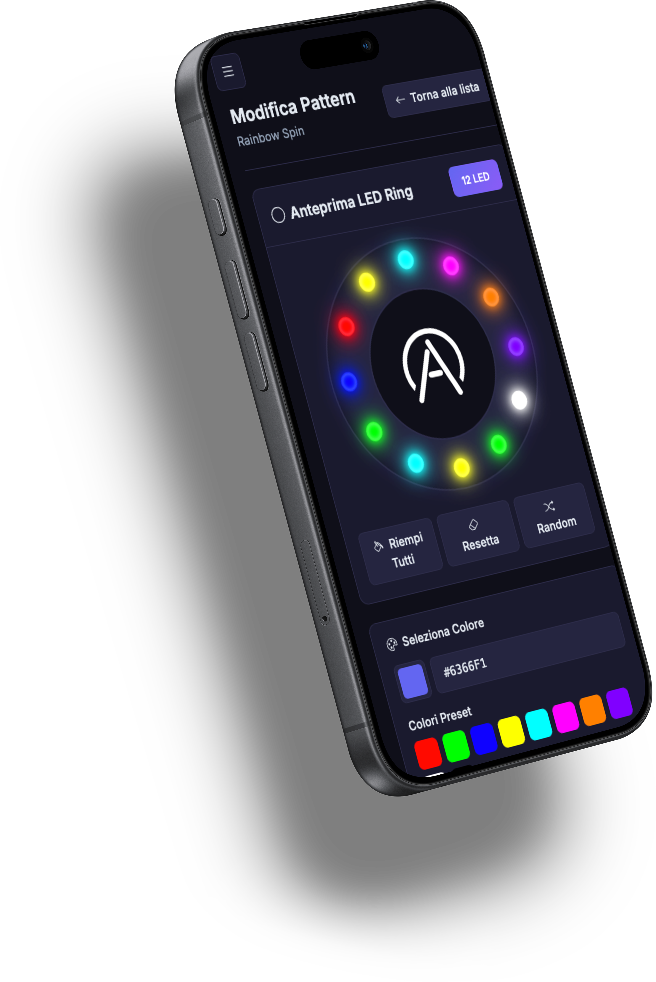 AuraLink Pattern Editor